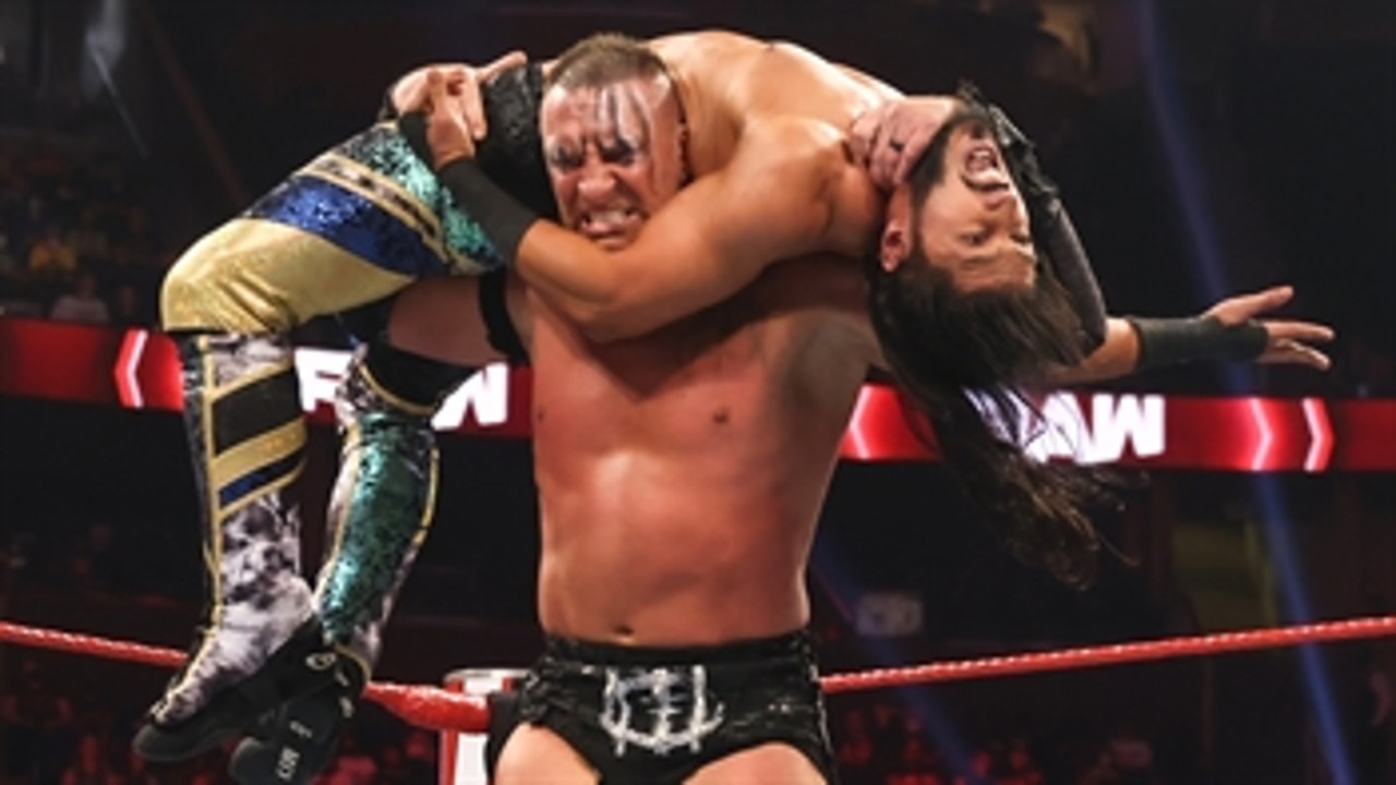 Mustafa Ali vs. T-BAR: Raw, Aug. 9, 2021
