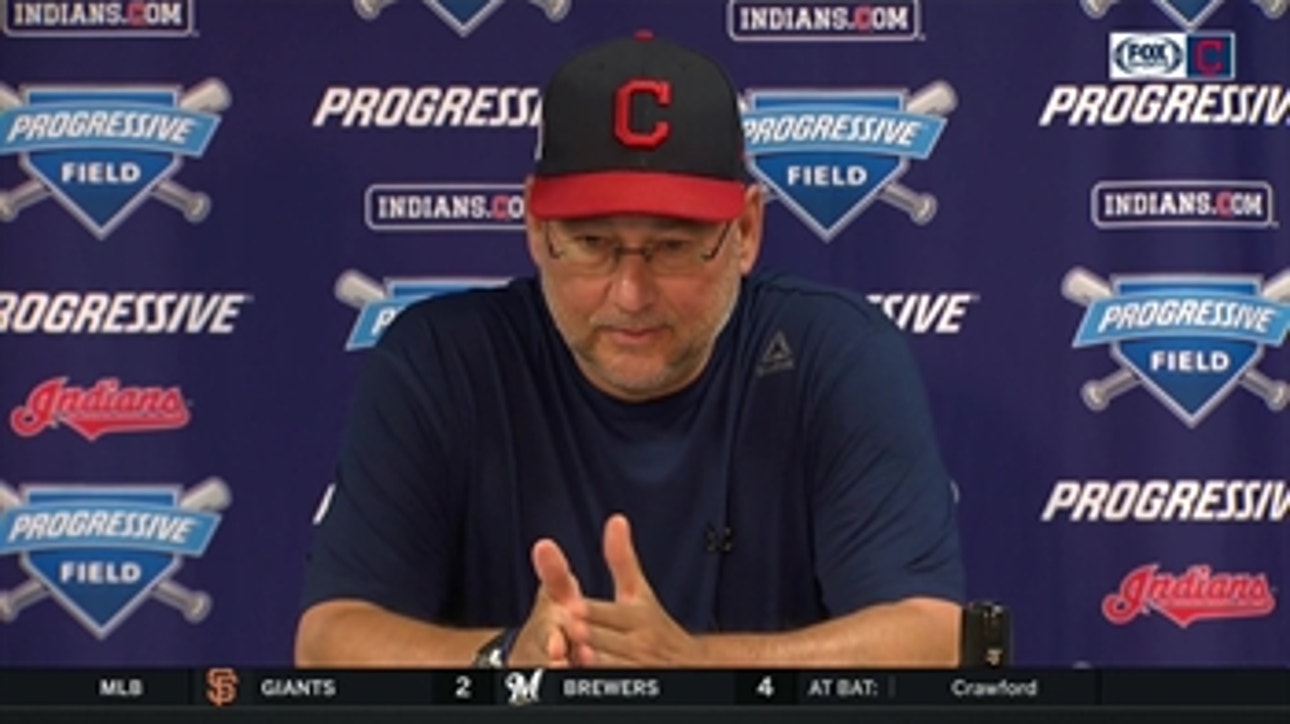 Terry Francona on Trevor Bauer's performance coming out of the All-Star break