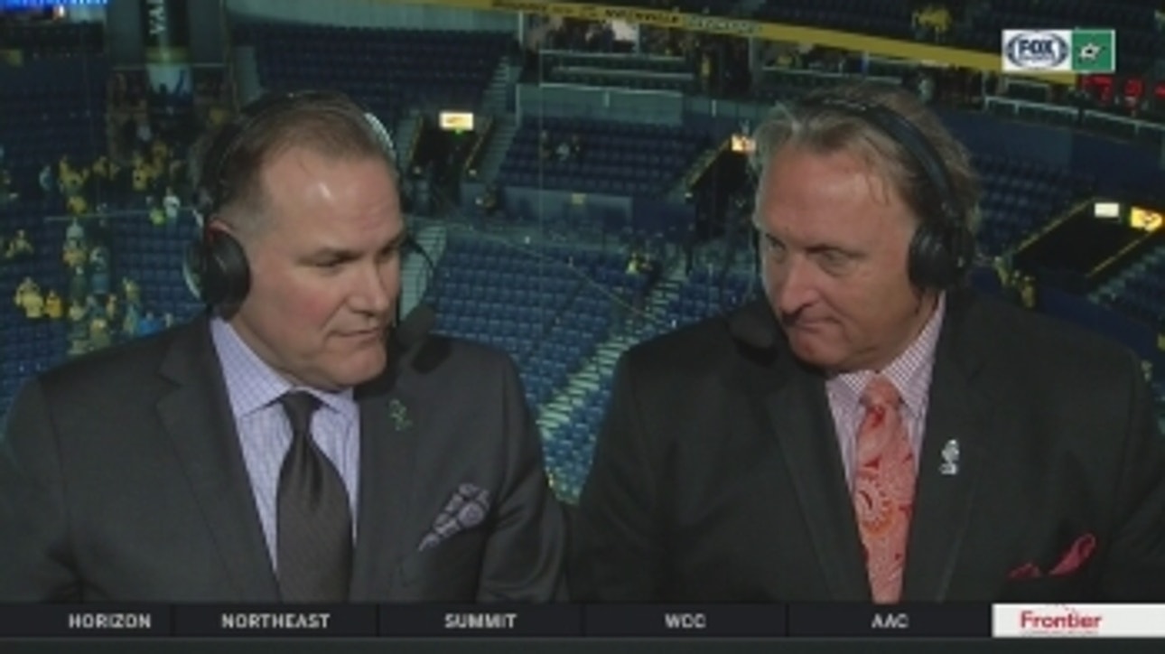 Razor and Ludwig on loss to the Predators ' Stars Live