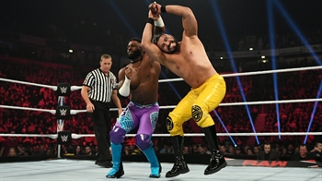 Cedric Alexander vs. Andrade: Raw, Nov. 11, 2019