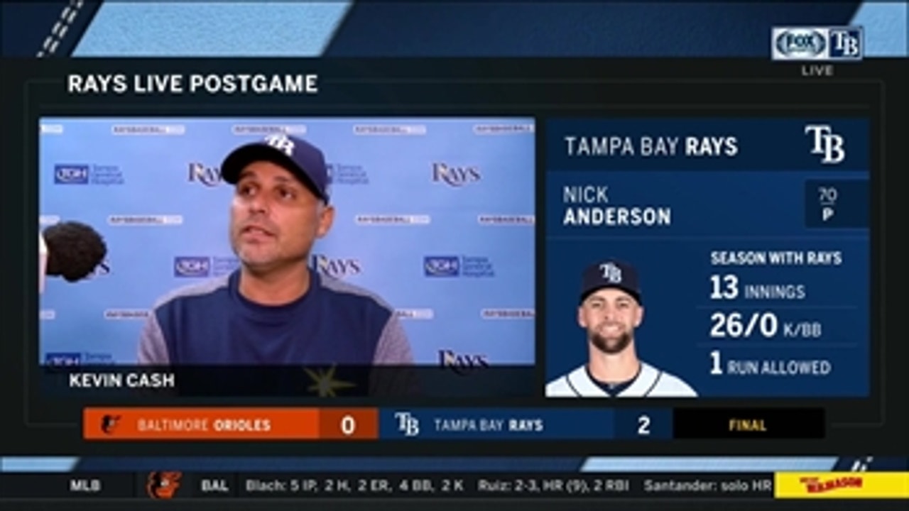 Kevin Cash recaps Rays' doubleheader split with Orioles