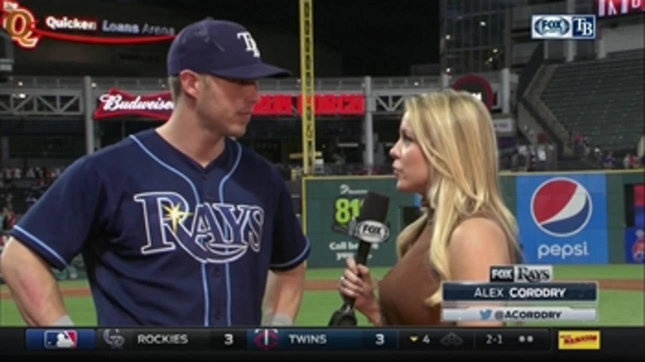 Rays' Dickerson having success at the plate