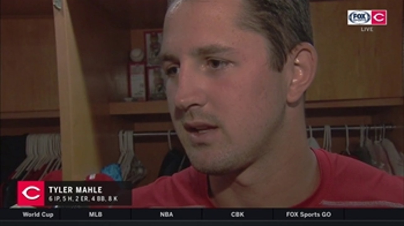 Tyler Mahle happy with quality start and win, but critical of self