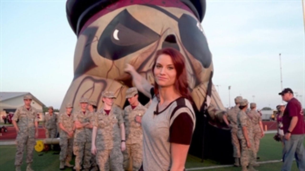 JROTC does it all at Wylie football games ' Team Behind the Team presented by Jack In The Box