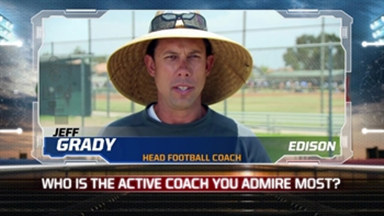 Coach Question Of The Week: Which active coach do you admire?