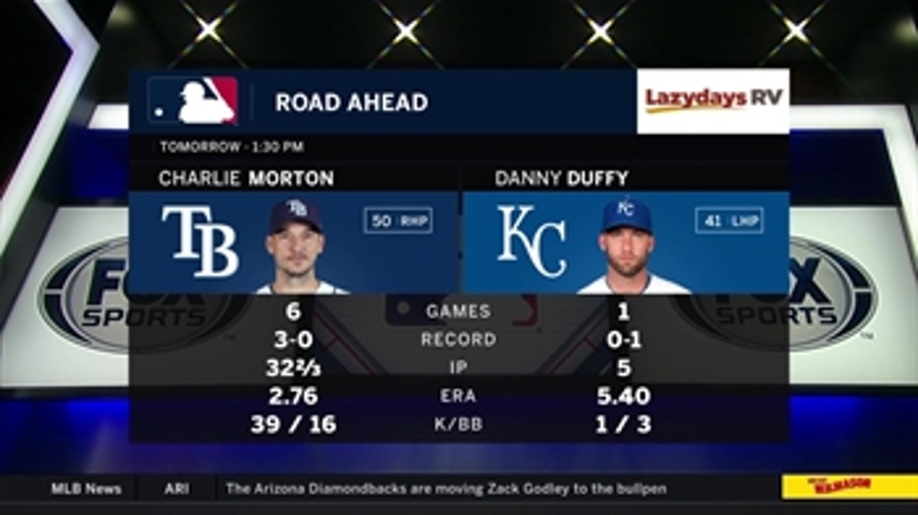 Rays set sights on series split with Royals