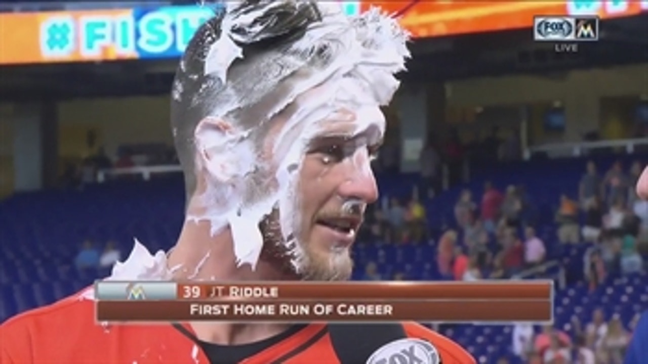 JT Riddle on walk-off HR: I just wanted to square one up