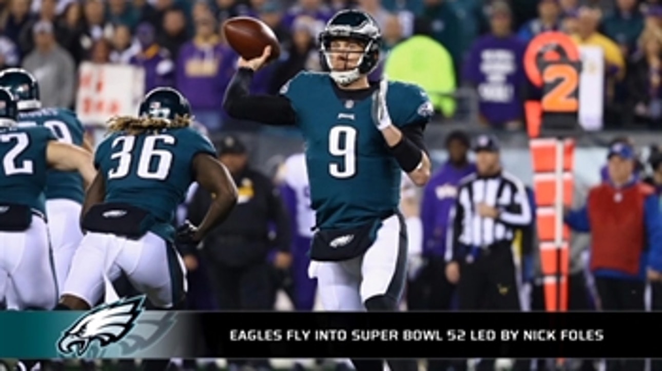 Nick Foles is stepping up for the Eagles when it matters most