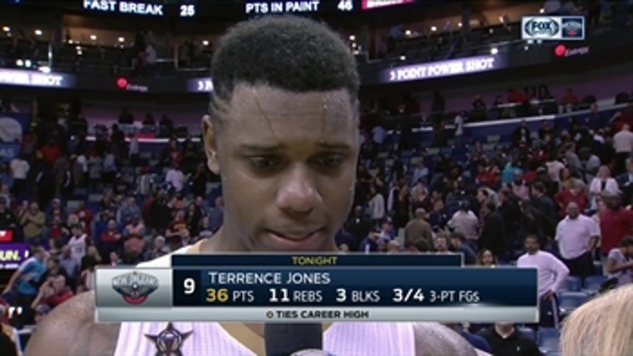 Terrance Jones on 'team win' over defending champs