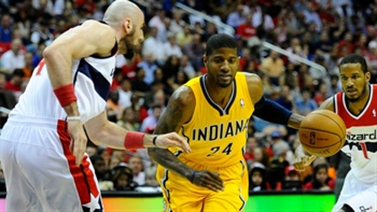 George leads Pacers to Game 4 win