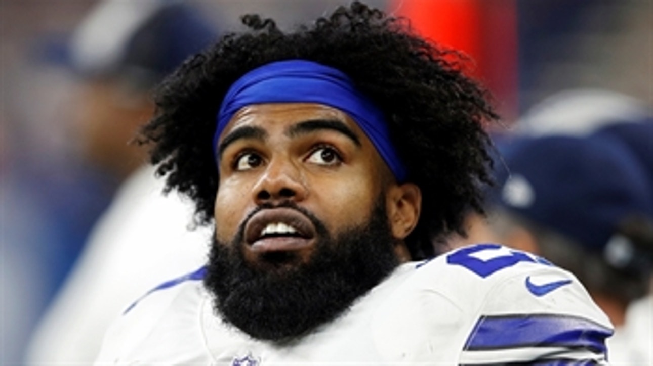 Shannon Sharpe thinks Ezekiel Elliott will miss most of the season if the Cowboys start hot