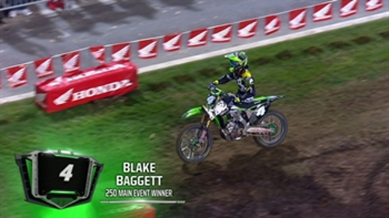 250SX: Blake Baggett Breaks Through for Win - Daytona 2014