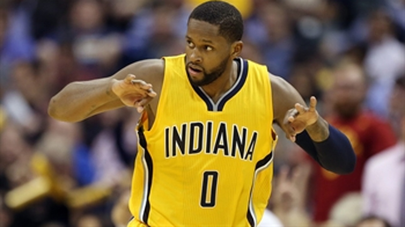 Indiana's C.J. Miles is perfect beyond the arc
