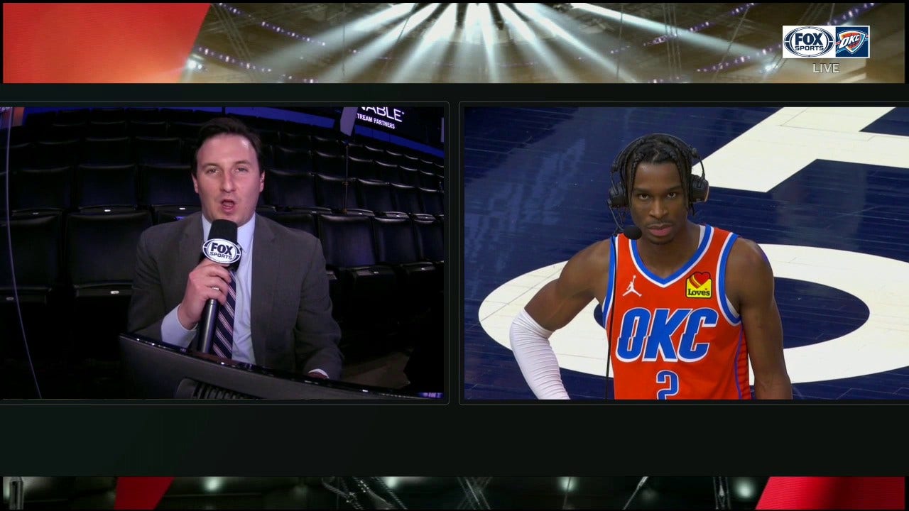 Shai Gilgeous-Alexander: 'I just want to keep it pushing, keep it going, and try to keep getting better'