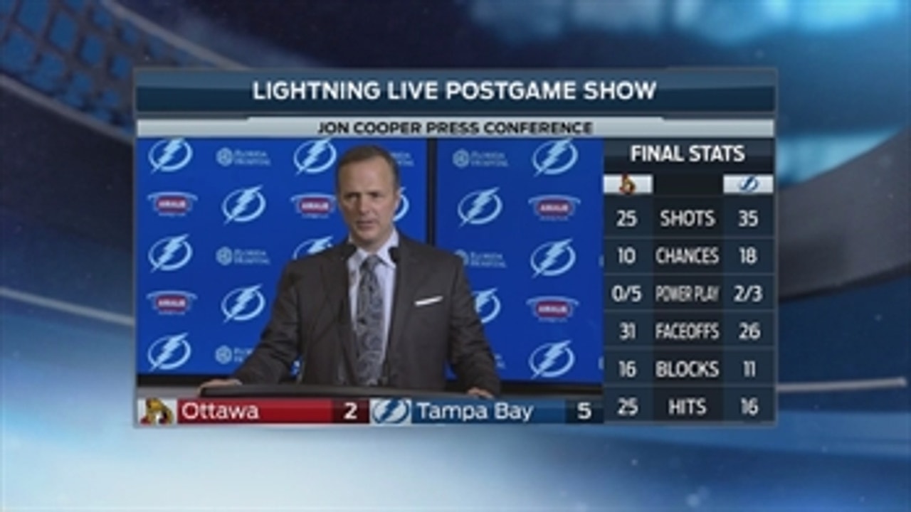 Jon Cooper: 'We gotta get back into this thing'