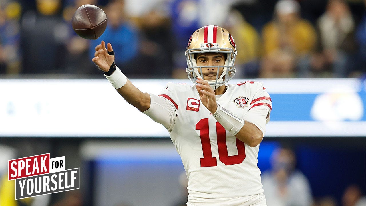 Marcellus Wiley: The 49ers should have never started a process to move on from Jimmy G I SPEAK FOR YOURSELF