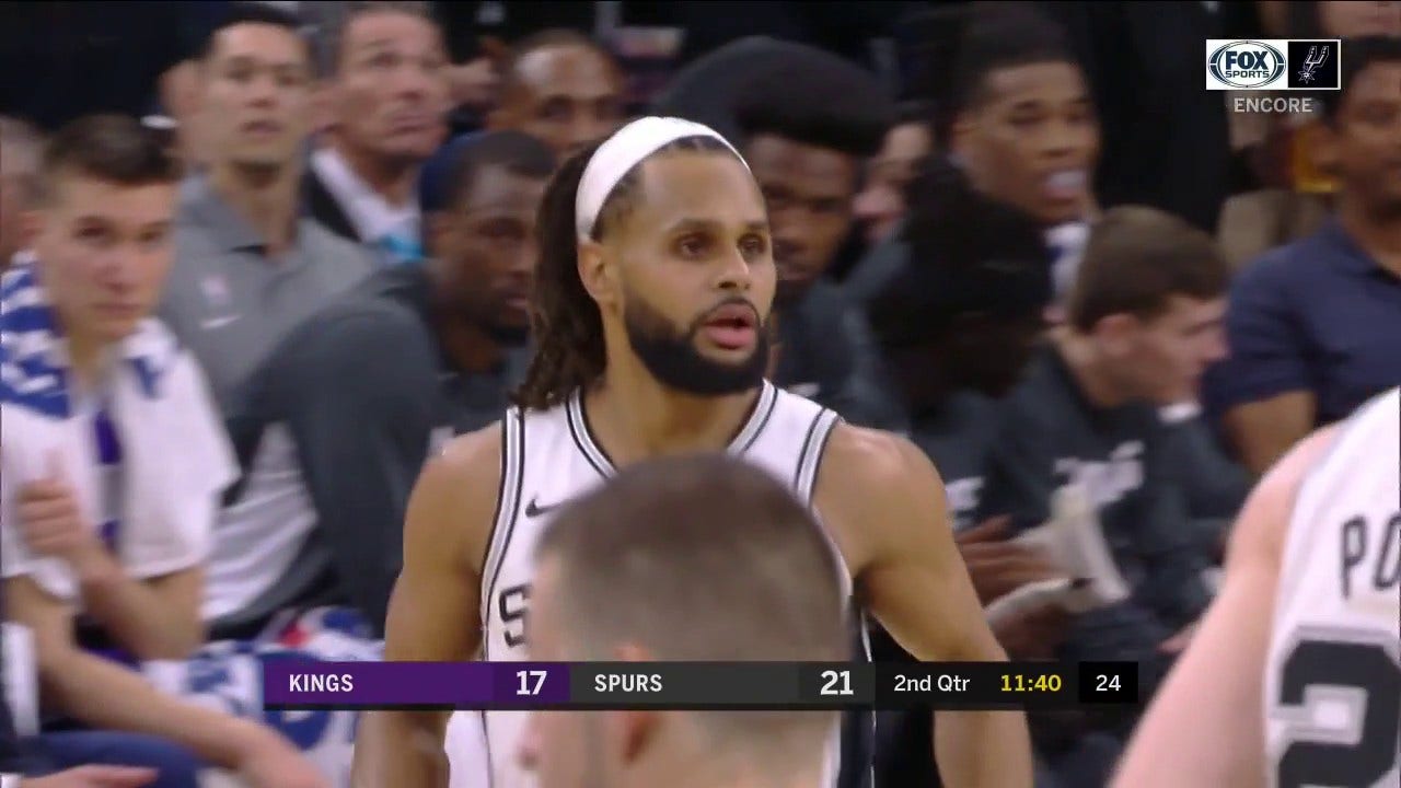 WATCH: Patty Mills Knocking down the Triple | Spurs ENCORE