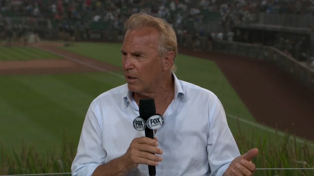 Kevin Costner joins MLB on FOX Crew to discuss arriving at The Field of Dreams diamond, 'It was perfect.'