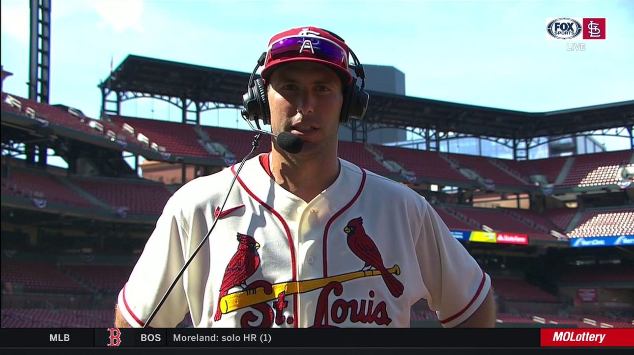 Goldschmidt on Wainwright: He's one of the hardest workers I've seen'
