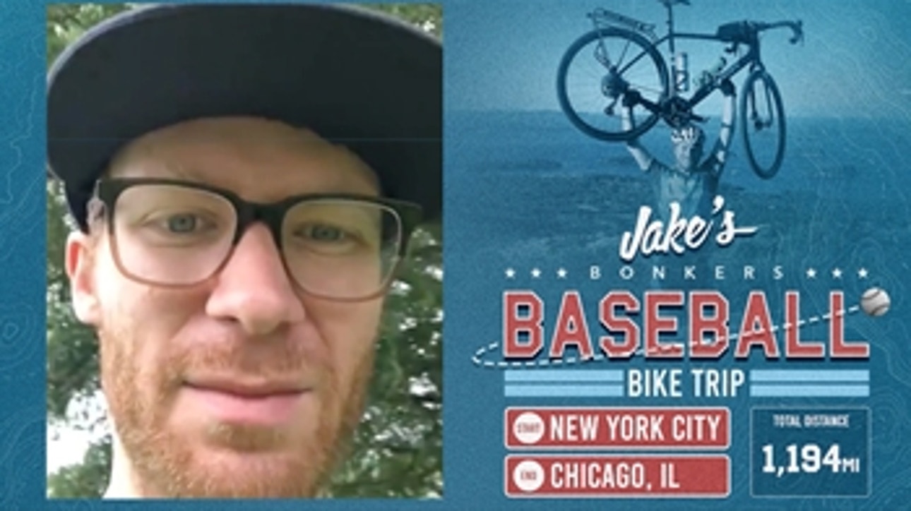 Jake Mintz's 1,200-mile bike ride from NYC to Chicago because of ... a lost bet?