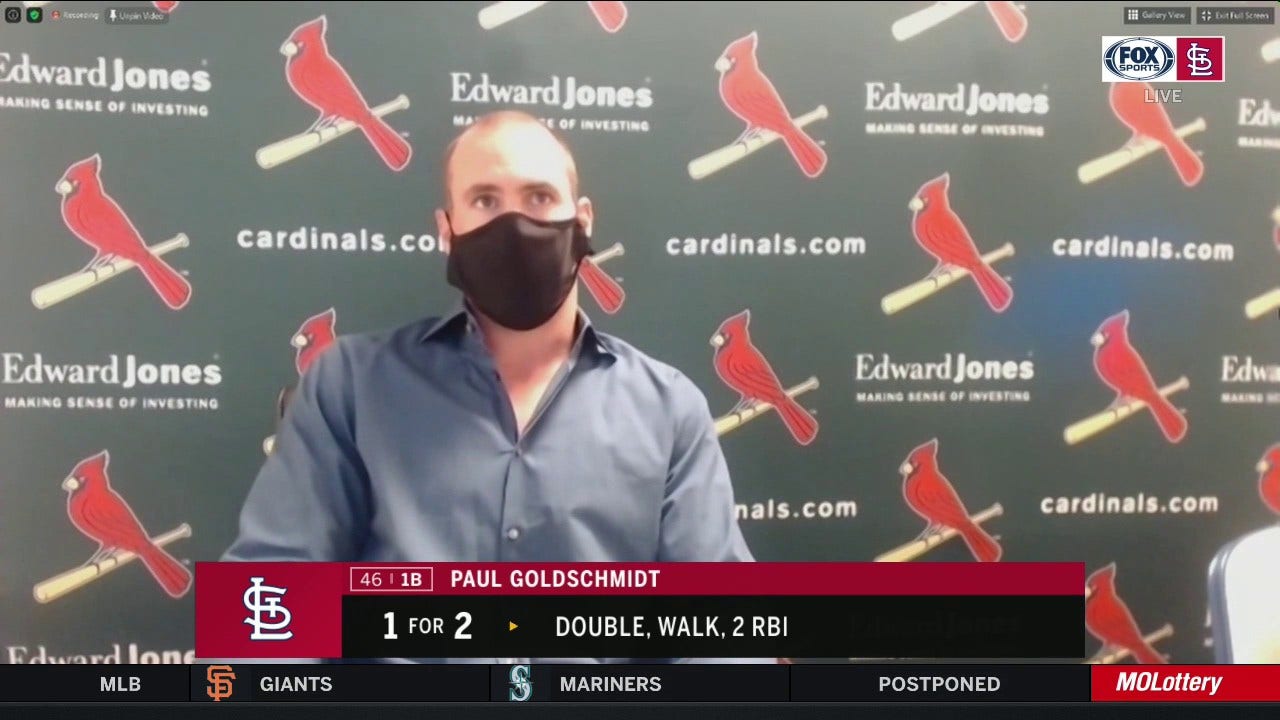 Goldschmidt says Cardinals have to 'move on' from loss with upcoming doubleheader