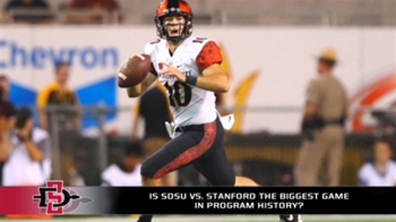 Is SDSU's game vs. Stanford the biggest in program history?