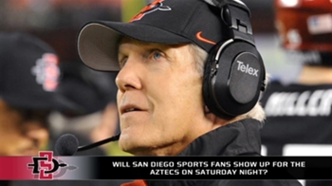 Will San Diego fans show up to support the Aztecs Saturday?