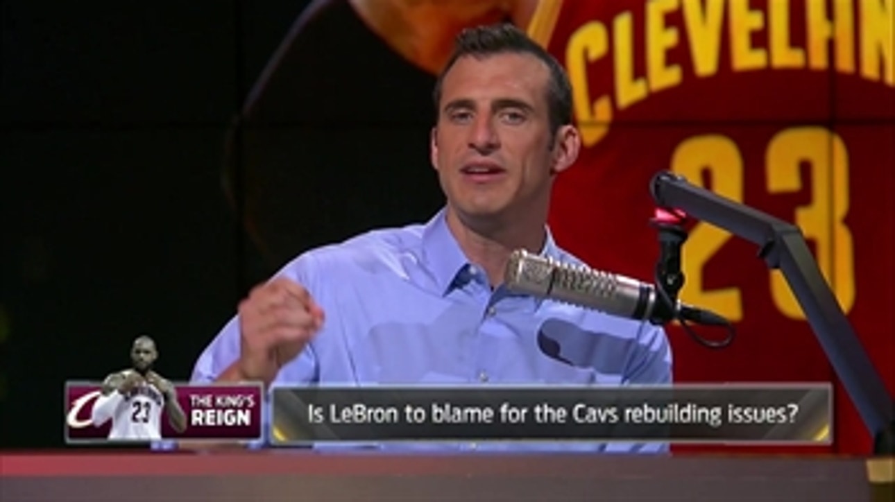 LeBron James should put the blame on himself for Cavaliers' poor offseason ' THE HERD