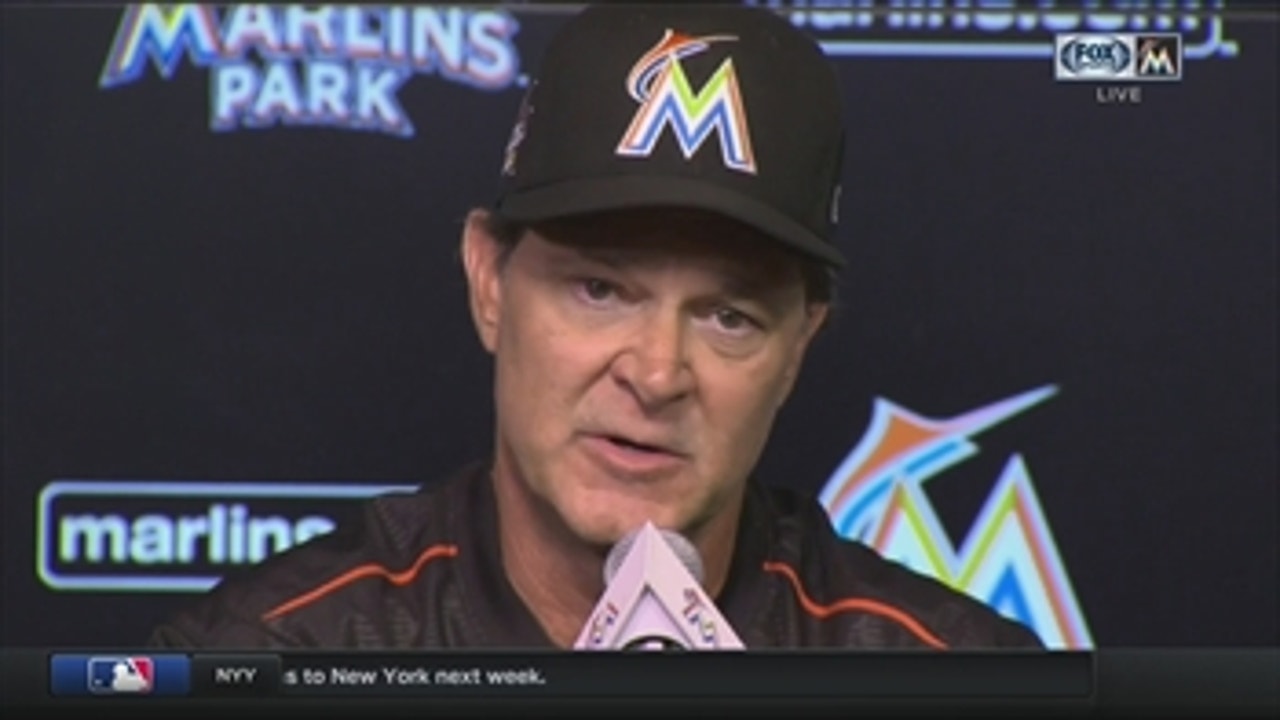 Mattingly impressed by Volquez's resilience in no-hitter