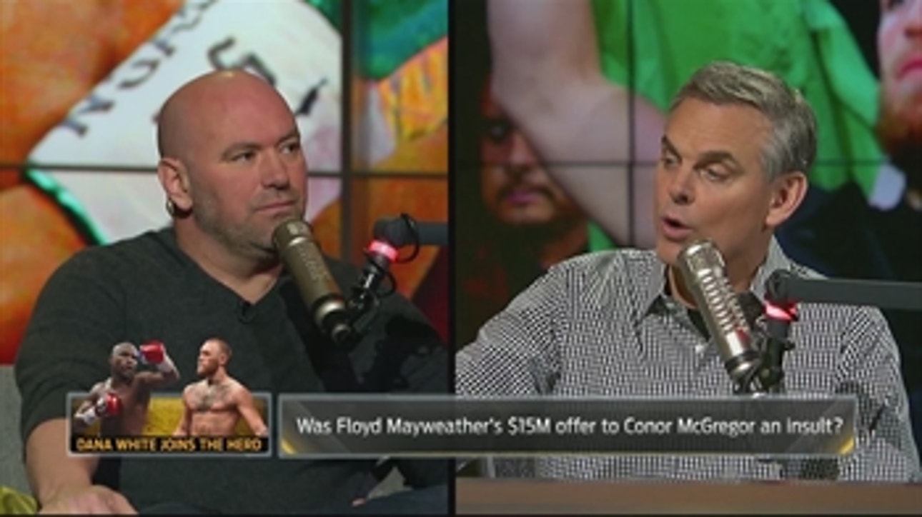 Dana White: We will pay Conor and Floyd $25M each to fight ' THE HERD