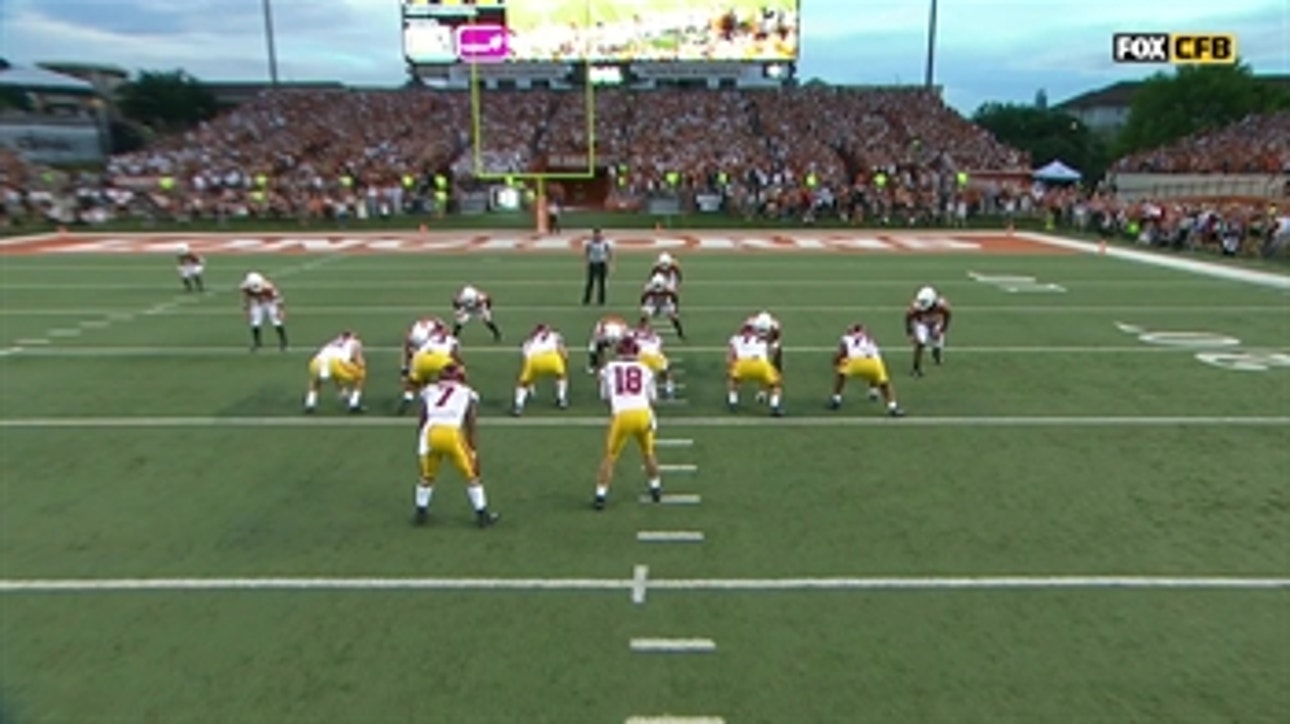 Watch USC strike first with a TD on the opening drive vs. Texas