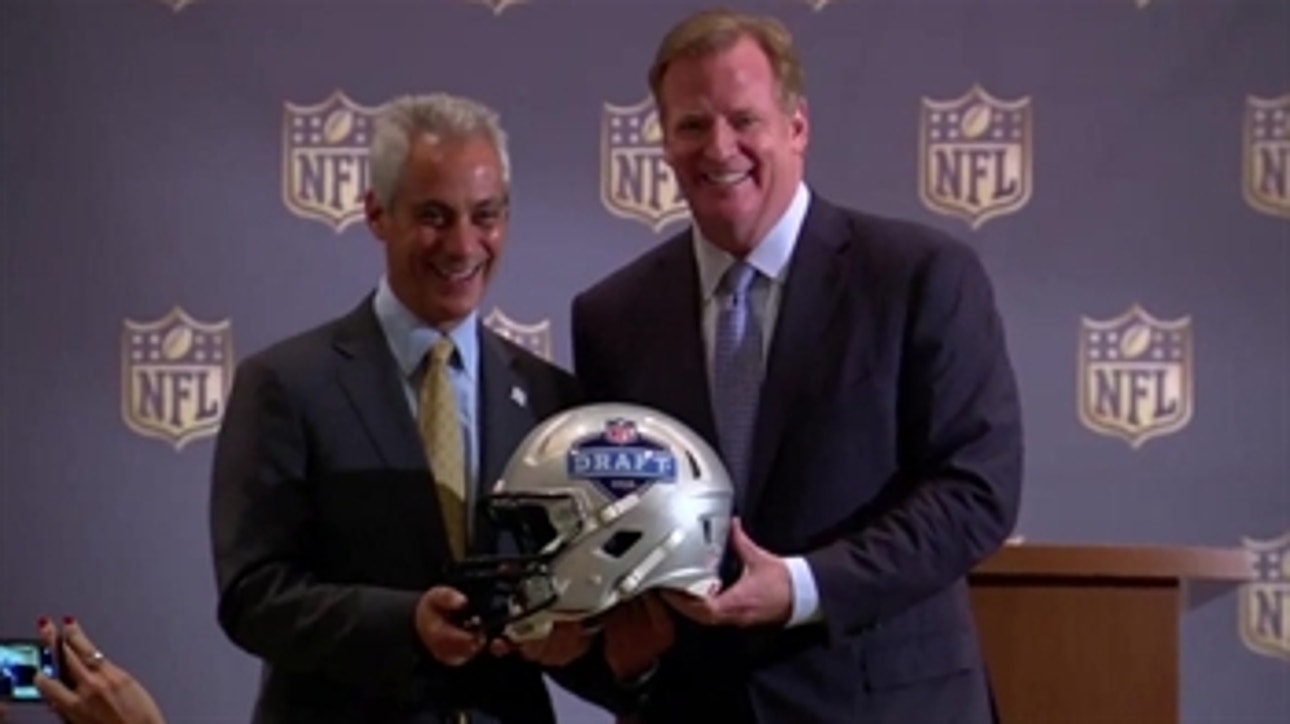 Roger Goodell announces 2016 NFL Draft will be in Chicago