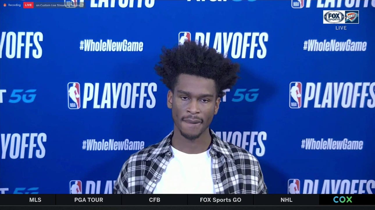 Shai Gilgeous-Alexander on the Thunder Game 2 Loss