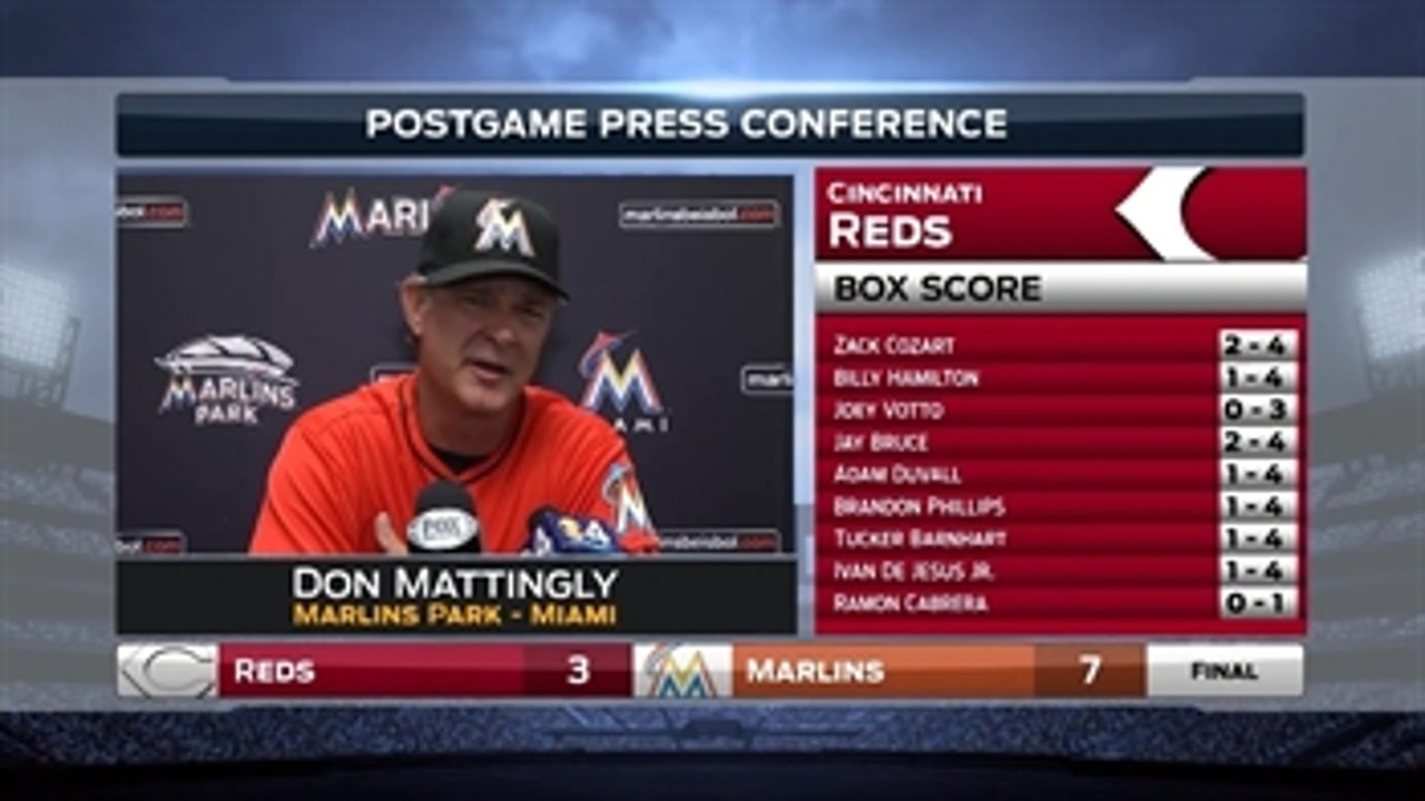 Don Mattingly happy, but not satisfied, with Marlins' first half