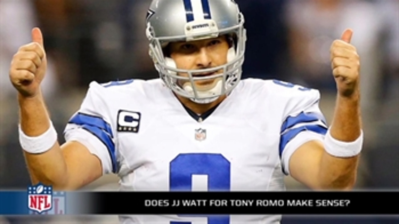 NFL Trade Idea: JJ Watt for Tony Romo straight up