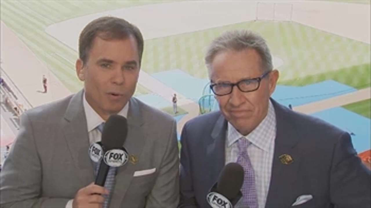 Rich Waltz and Tommy Hutton on Opening Day