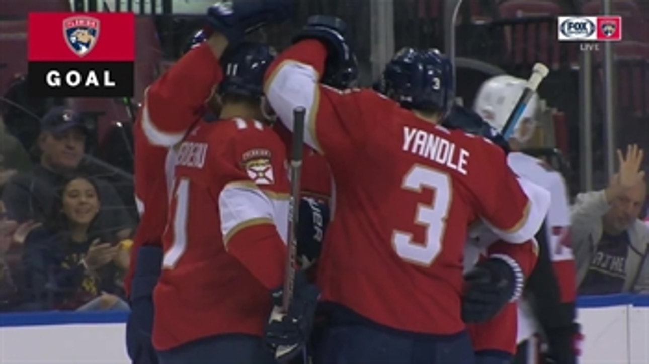 HIGHLIGHTS: Aleksander Barkov ties career high with 28th goal of season