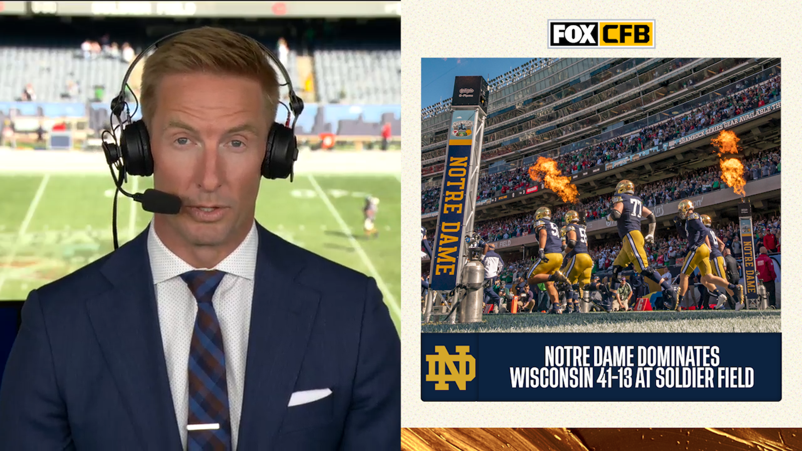 'Be excited about this team and its future' - Joel Klatt on Notre Dame's win over Wisconsin
