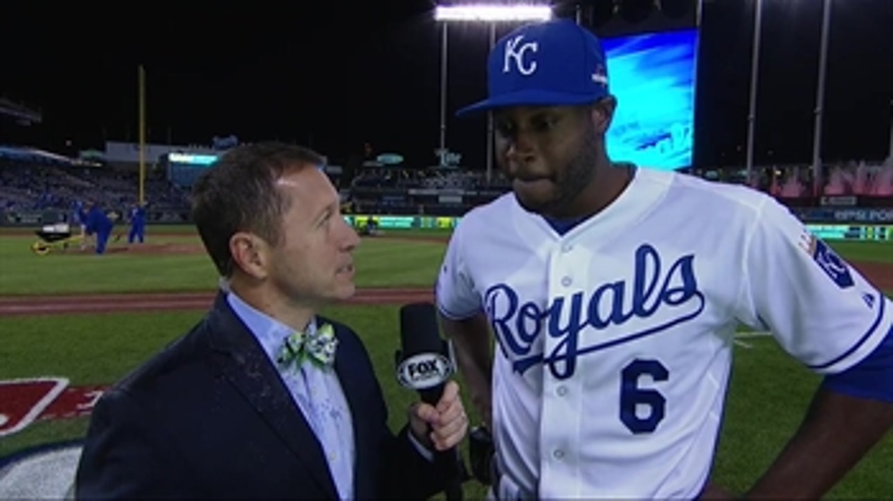 Cain says Volquez had his best start of the year in Game 1