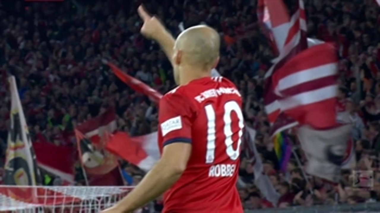 Robben nets one in for Bayern Munich ' 2018-19 Bundesliga Highlights