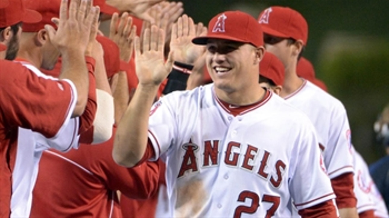 Angels score late to top Yankees