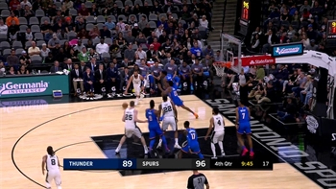 HIGHLIGHTS: Patty Mills with the Three-Pointer in the 4th