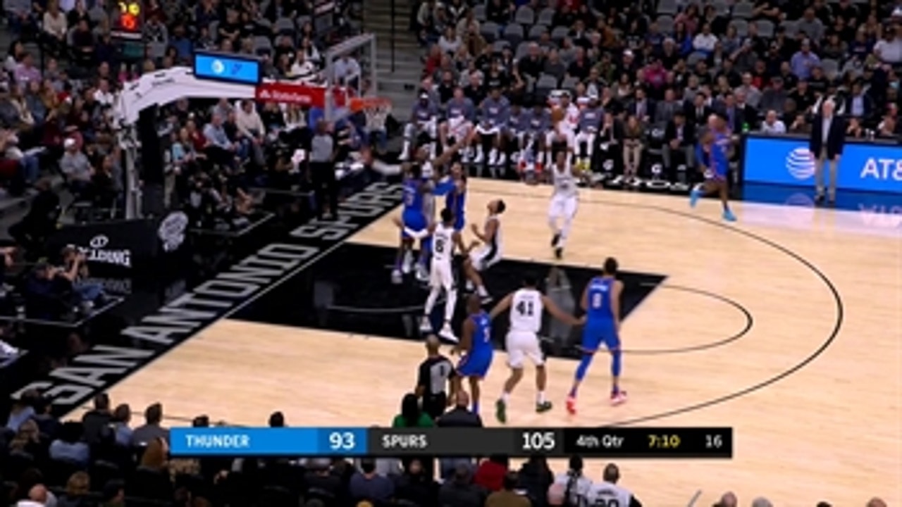 HIGHLIGHTS: Shai Gilgeous-Alexander with the Reverse Layup