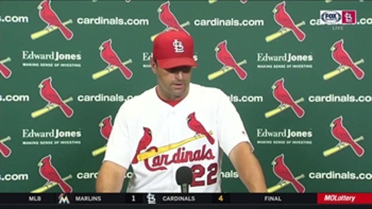 Matheny on Mikolas: 'He was clean all the way through'
