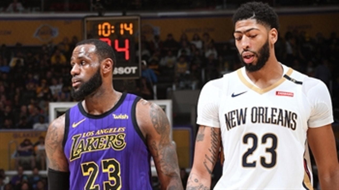 Nick Wright 'absolutely' believes the Lakers can contend against the Warriors with Anthony Davis