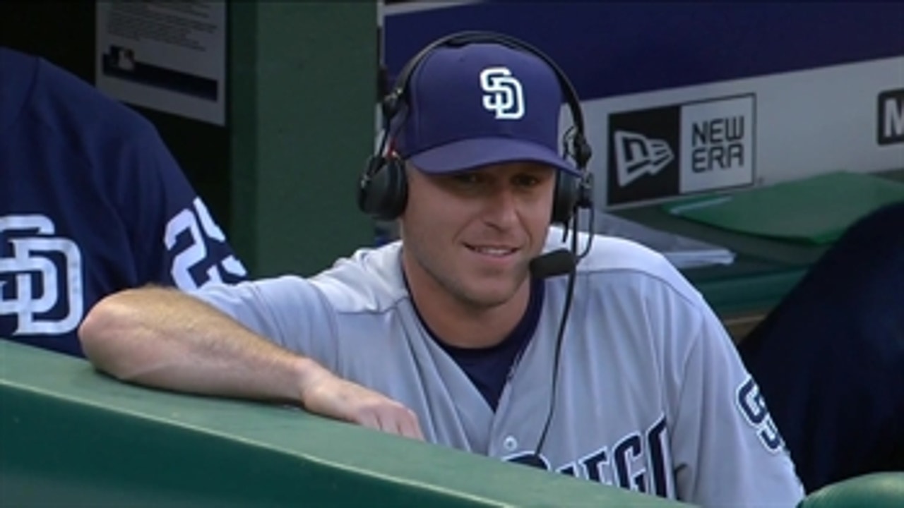 AJ Ellis talks about this year's Padres team, his success at the plate to date
