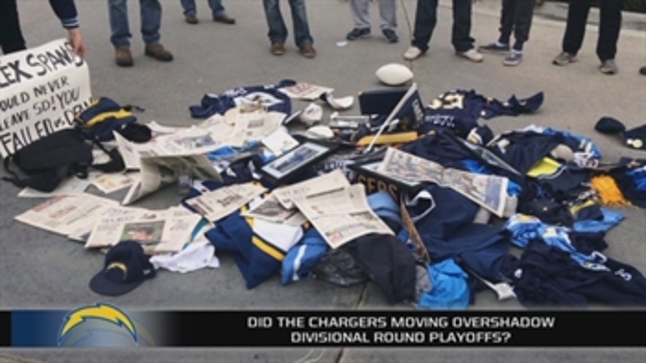 Nick Hardwick on rooting for the Chargers in LA: 'That's not my team!'