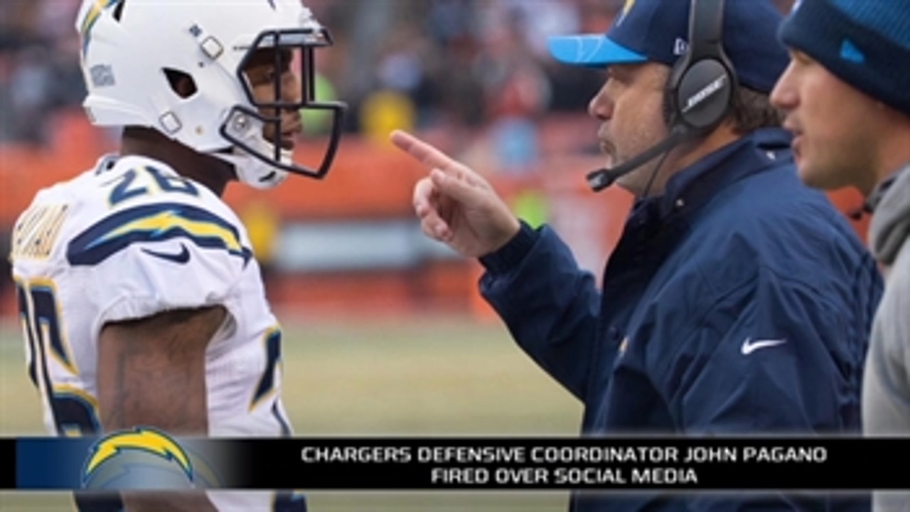 John Pagano found out he was fired by the Chargers via Twitter