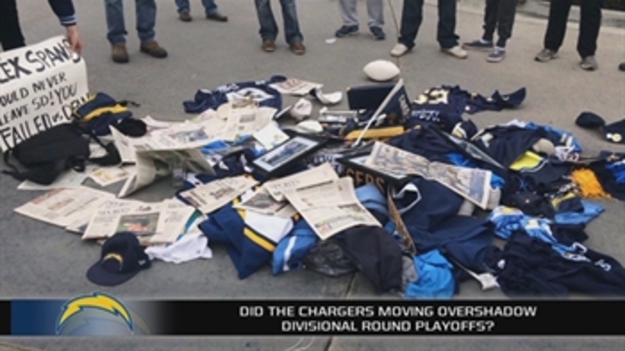 Nick Hardwick on rooting for the Chargers in LA: 'That's not my team!'