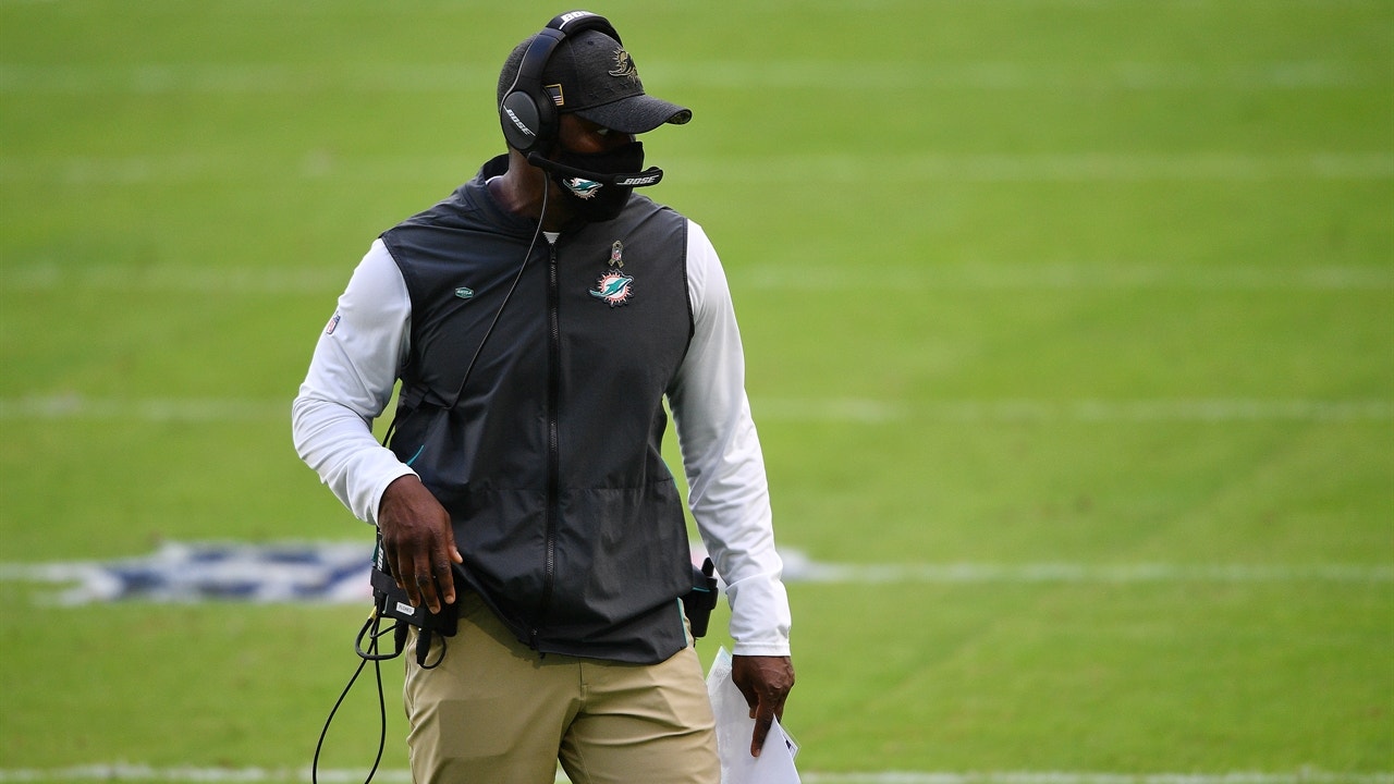 Dolphins' Brian Flores is NFL's Coach of the Year -- Jimmy Johnson